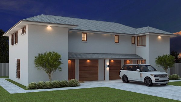 6 Bed + 2 Study Townhouse Plan:269DU